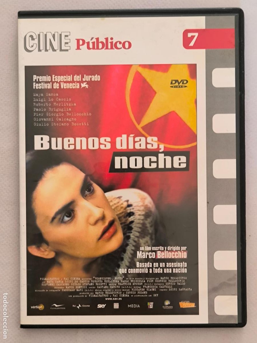 Cine: DVD BUENOS DIAS, NOCHE - CAJA SLIM (110)