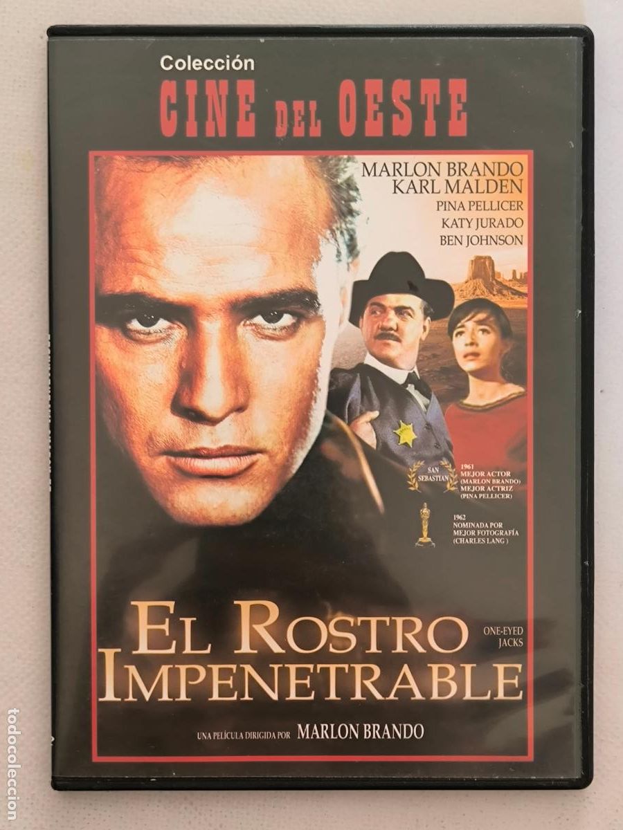 Cine: DVD EL ROSTRO IMPENETRABLE - MARLON BRANDO - CAJA SLIM (110)