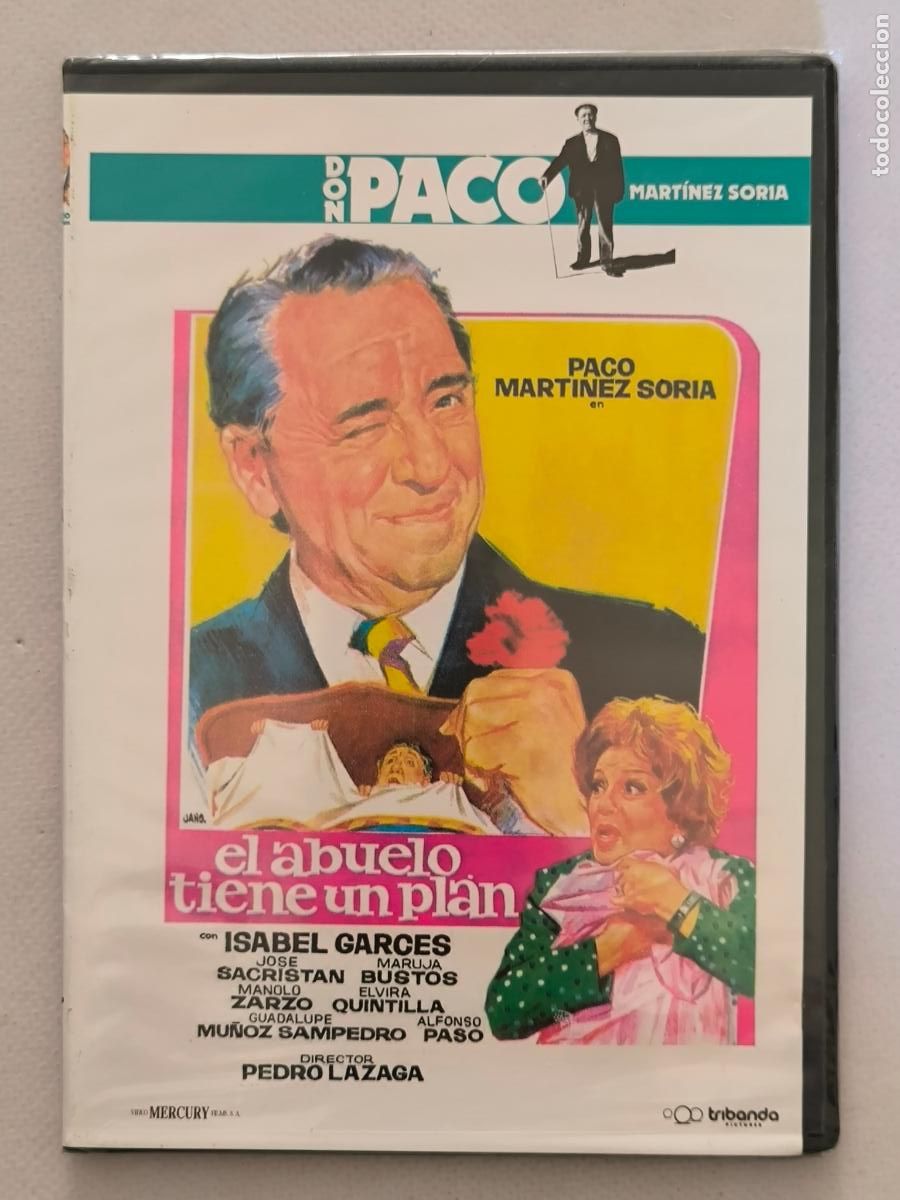 Cine: DVD EL ABUELO TIENE UN PLAN - PACO MARTINEZ SORIA - CAJA SLIM - NUEVO, PRECINTADO (110)