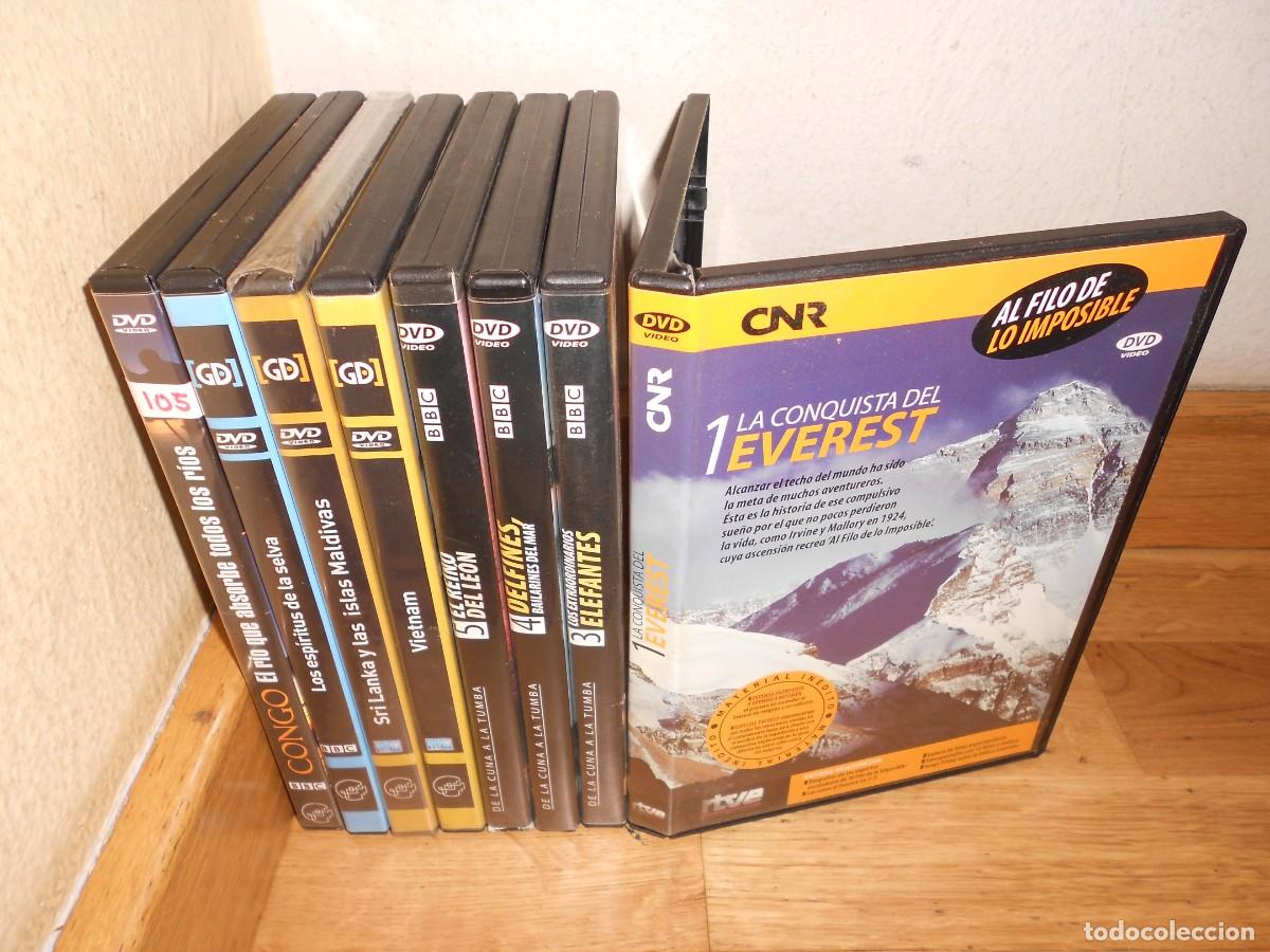 Cinema: LOTE 8 DOCUMENTALES de la BBC y la CNR / ANIMALES / PAISES / LUGARES - DISPONGO de mas DVDs - 1&euro;y+