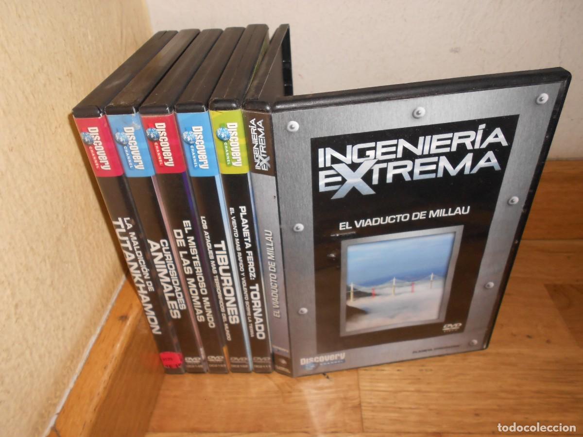 Kino: LOTE 6 DOCUMENTALES de DISCOVERY / ANIMALES / MISTERIOS / CIENCIA - DISPONGO de mas DVDs - 1&euro;y+