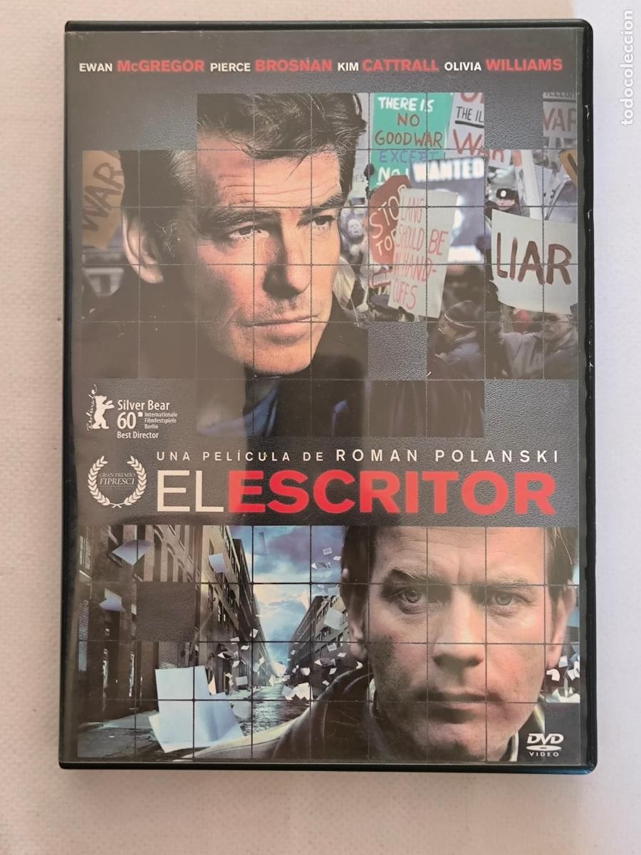 Cine: DVD EL ESCRITOR - ROMAN POLANSKI (110)