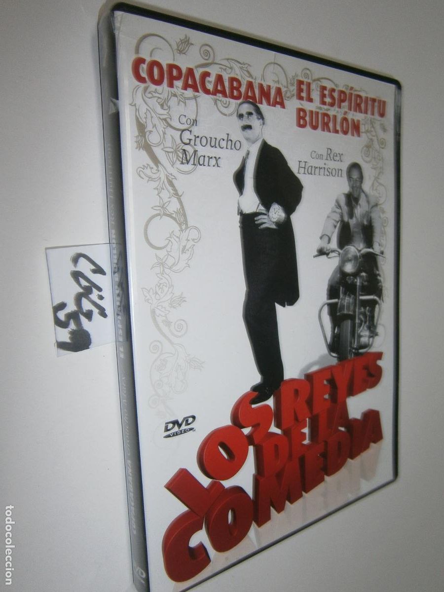 Cine: ANTIGUO DVD - COPACABANA/EL ESPIRITU BURLON