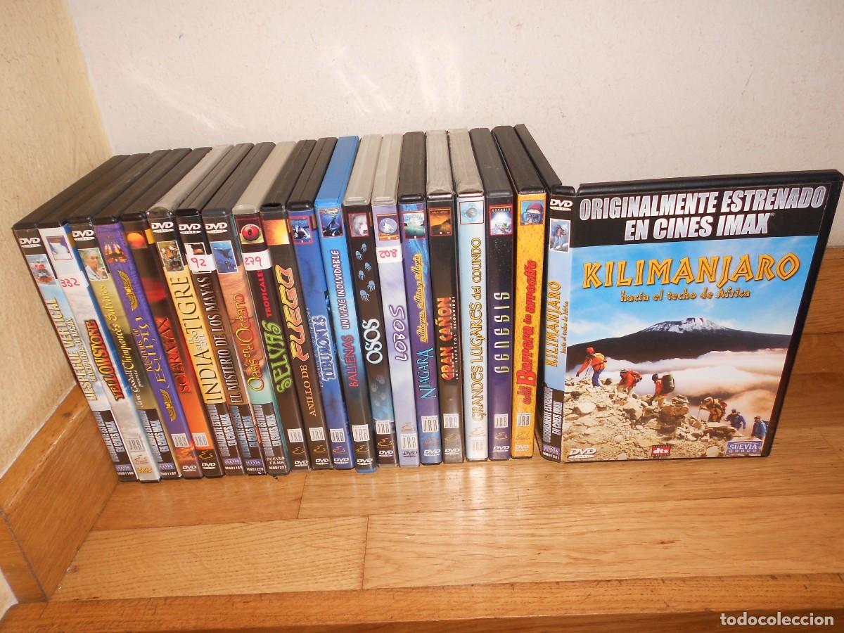 Cinema: LOTE 20 DOCUMENTALES de IMAX / ANIMALES / MISTERIOS / LUGARES / CIENCIA DISPONGO de mas DVDs - 1&euro;y+