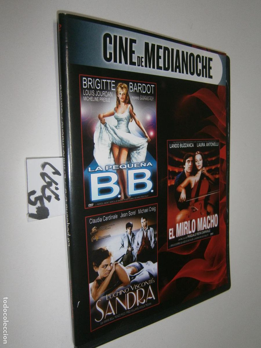Cine: ANTIGUO DVD - LA PEQUE&Ntilde;A BB/EL MIRLO MACHO/SANDRA