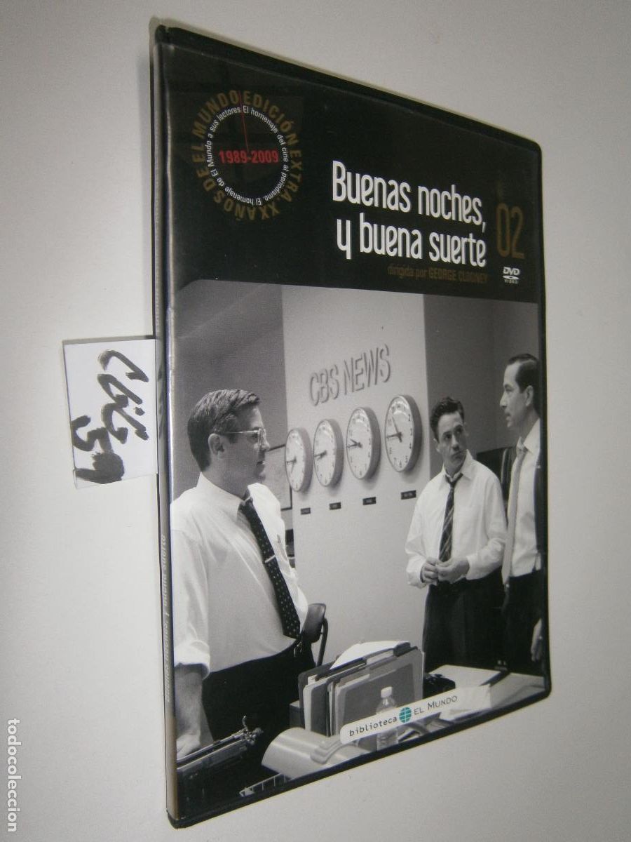 Cine: ANTIGUO DVD - BUENAS NOCHES Y BUENA SUERTE