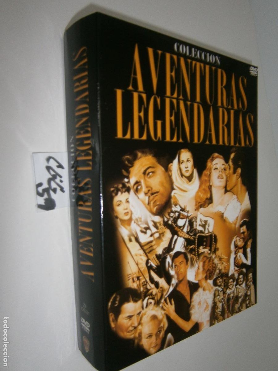 Cine: ANTIGUAS PELICULA DVD - LOTE DE PELICULAS CLASICAS (AVENTURAS LEGENDARIAS) - CON FOTOGRAMAS VARIOS