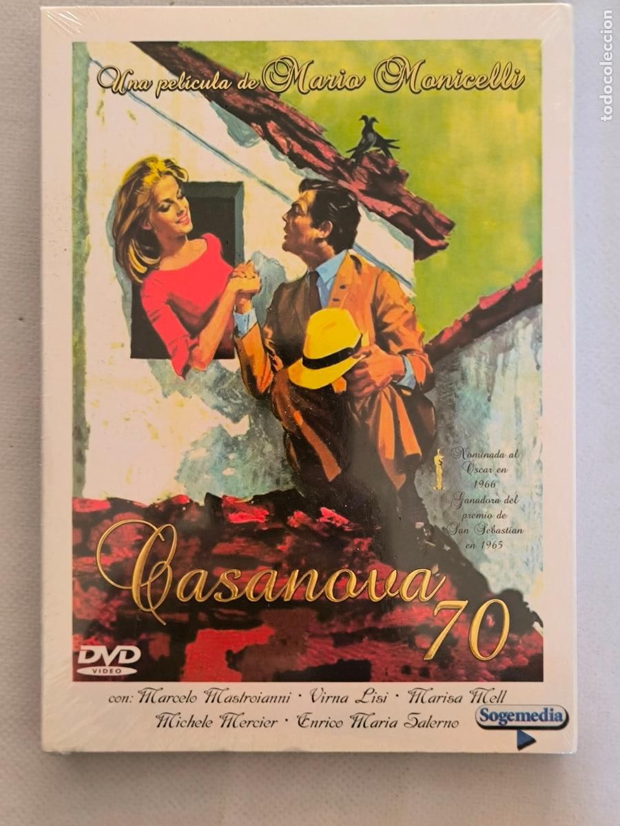 Cine: DVD CASANOVA 70 - MARIO MONICELLI - NUEVO, PRECINTADO (146)