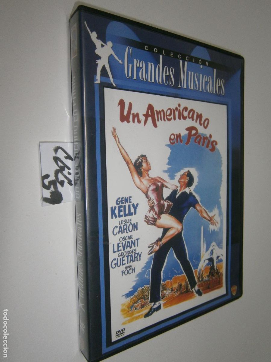 Cine: ANTIGUA PELICULA DVD - UN AMERICANO EN PARIS