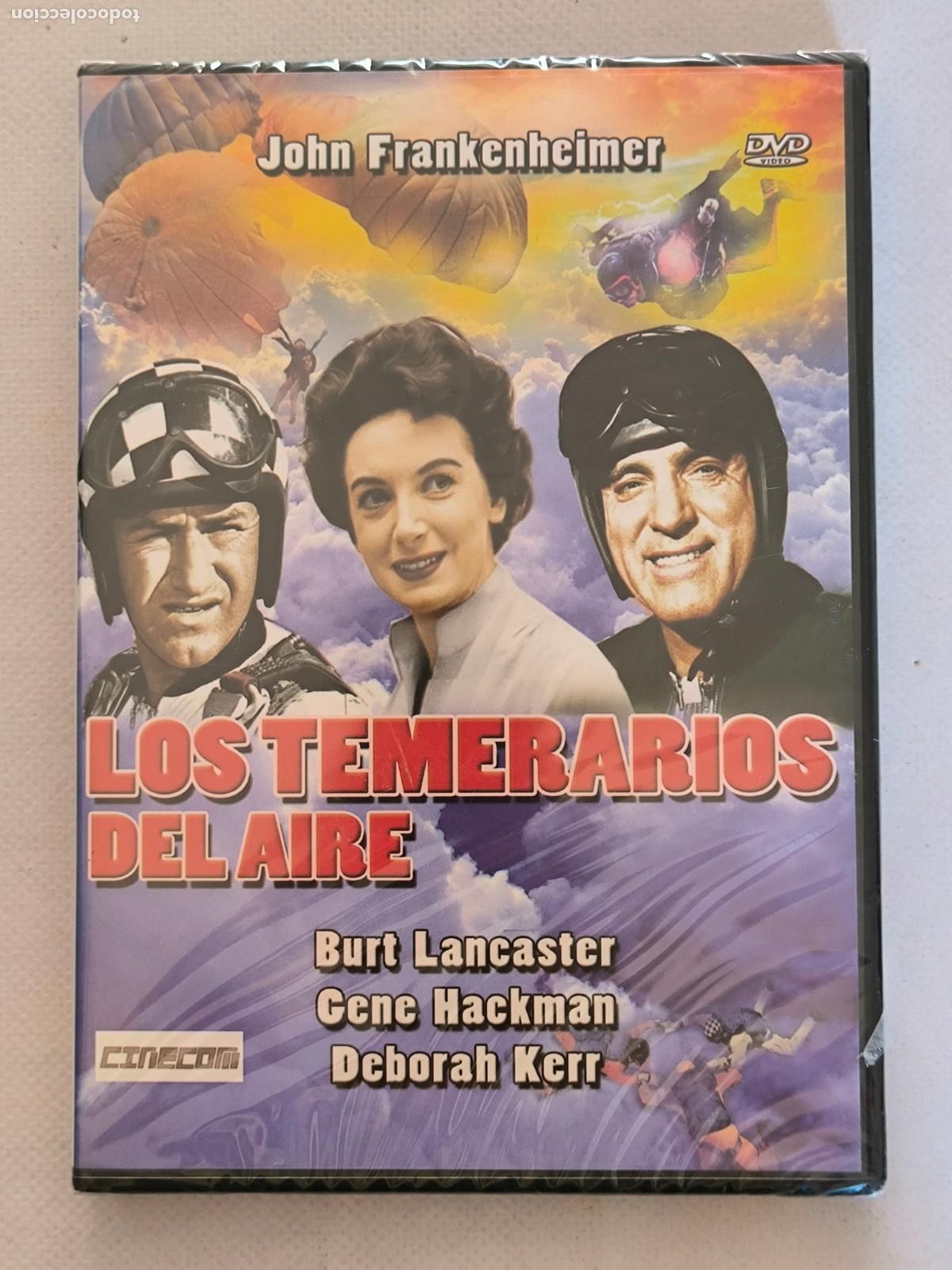 Cine: DVD TEMERARIOS DEL AIRE - BURT LANCASTER - NUEVO, PRECINTADO (146w)