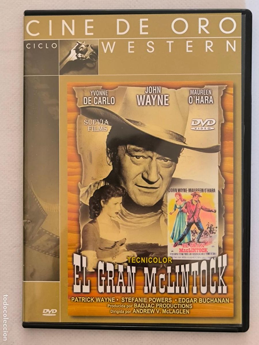 Cine: DVD EL GRAN MCLINTOCK - JOHN WAYNE - CAJA SLIM (152)