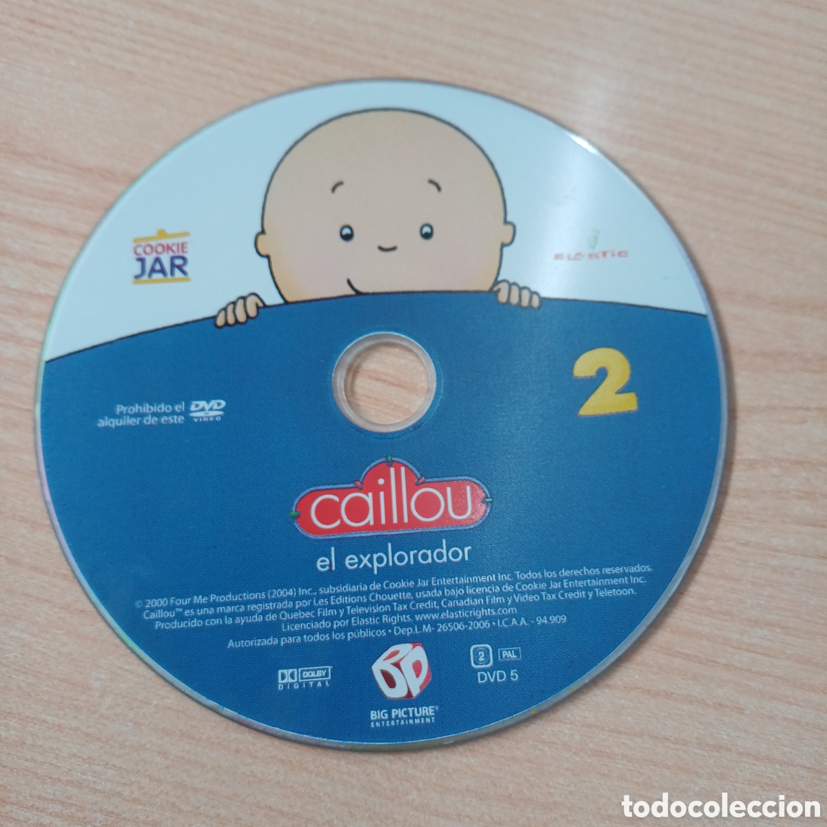 Cinema: CAILLOU EL EXPLORADOR N&ordm; 2 DVD