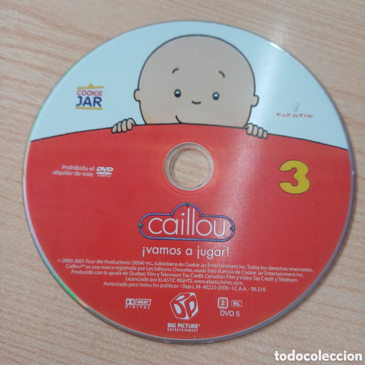 Cinema: CAILLOU VAMOS A JUGAR N&ordm; 3 DVD