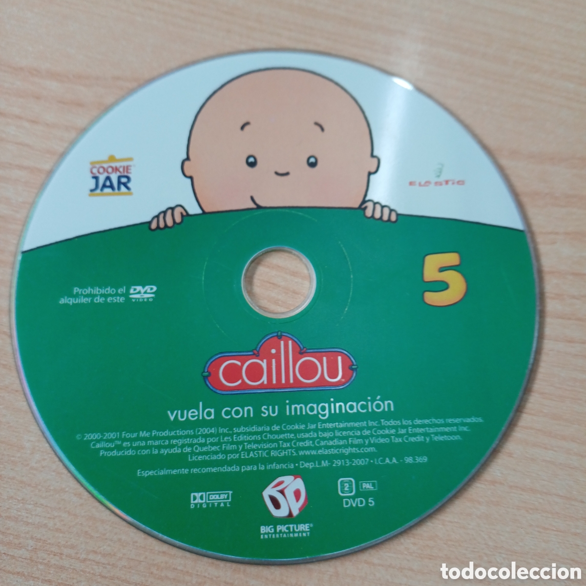 Cinema: CAILLOU VUELA CON SU IMAGINACION DVD N&ordm; 5