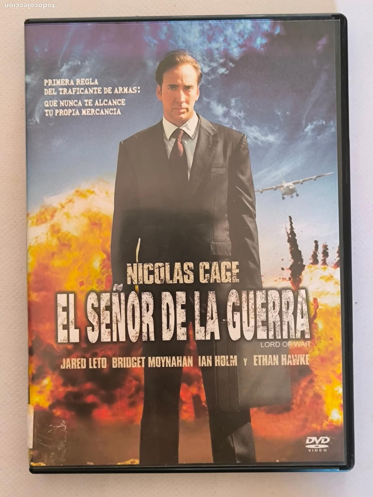 Cine: DVD EL SE&Ntilde;OR DE LA GUERRA - NICOLAS CAGE (158)