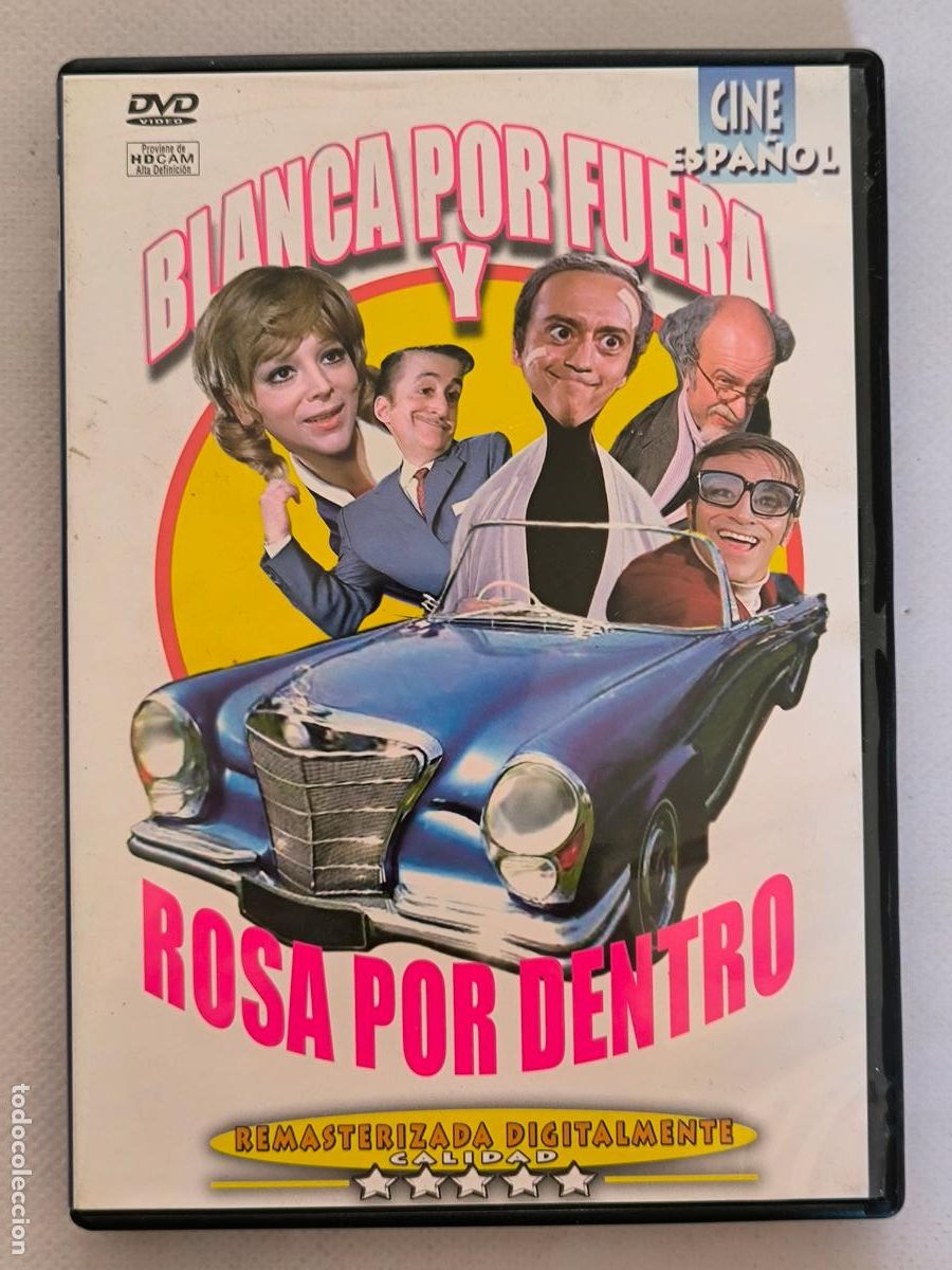 Cine: DVD BLANCA POR FUERA Y ROSA POR DENTRO (158)