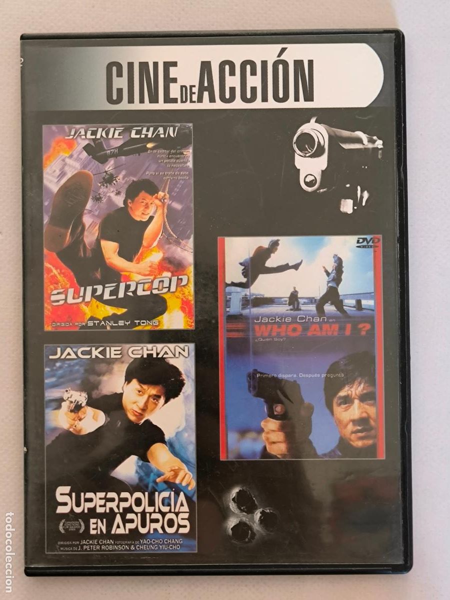 Cine: DVD SUPERCOP / WHO AM I? / SUPERPOLICIA EN APUROS - CAJA SLIM (158)