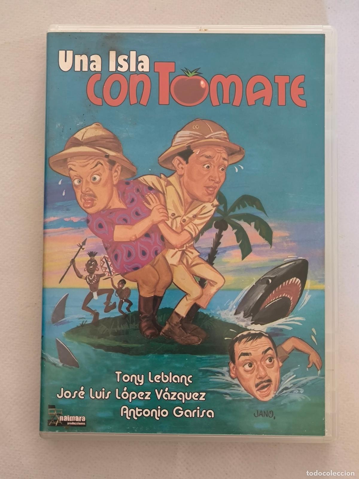 Cine: DVD UNA ISLA CON TOMATE - TONY LEBLANC (160)