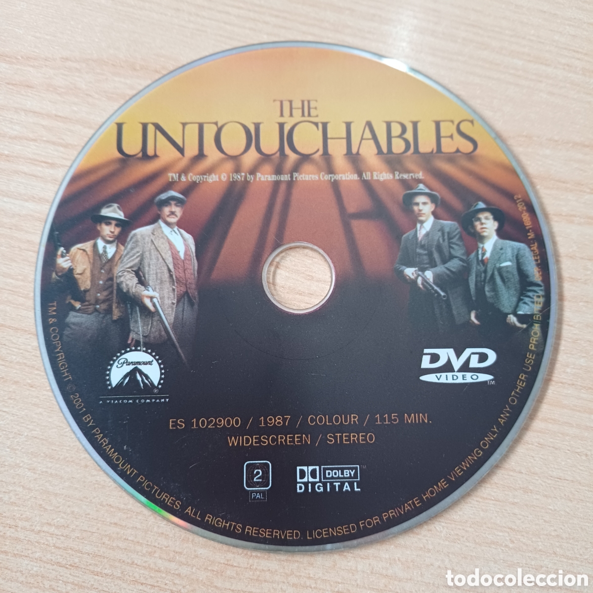 Cinema: LOS INTOCABLES DE ELLIOT NESS DVD