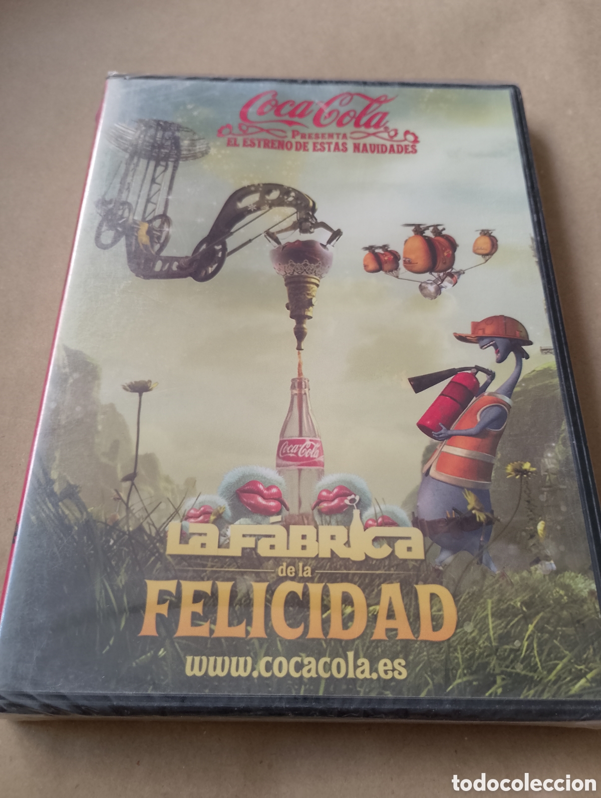Cine: Dvd. Coca-cola. La f&aacute;brica de la felicidad. Precintado.