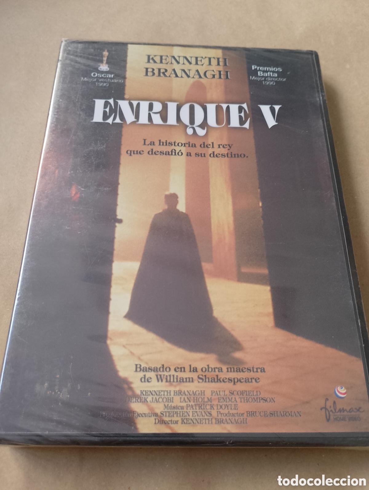 Cine: Dvd. Enrique V. Precintado.