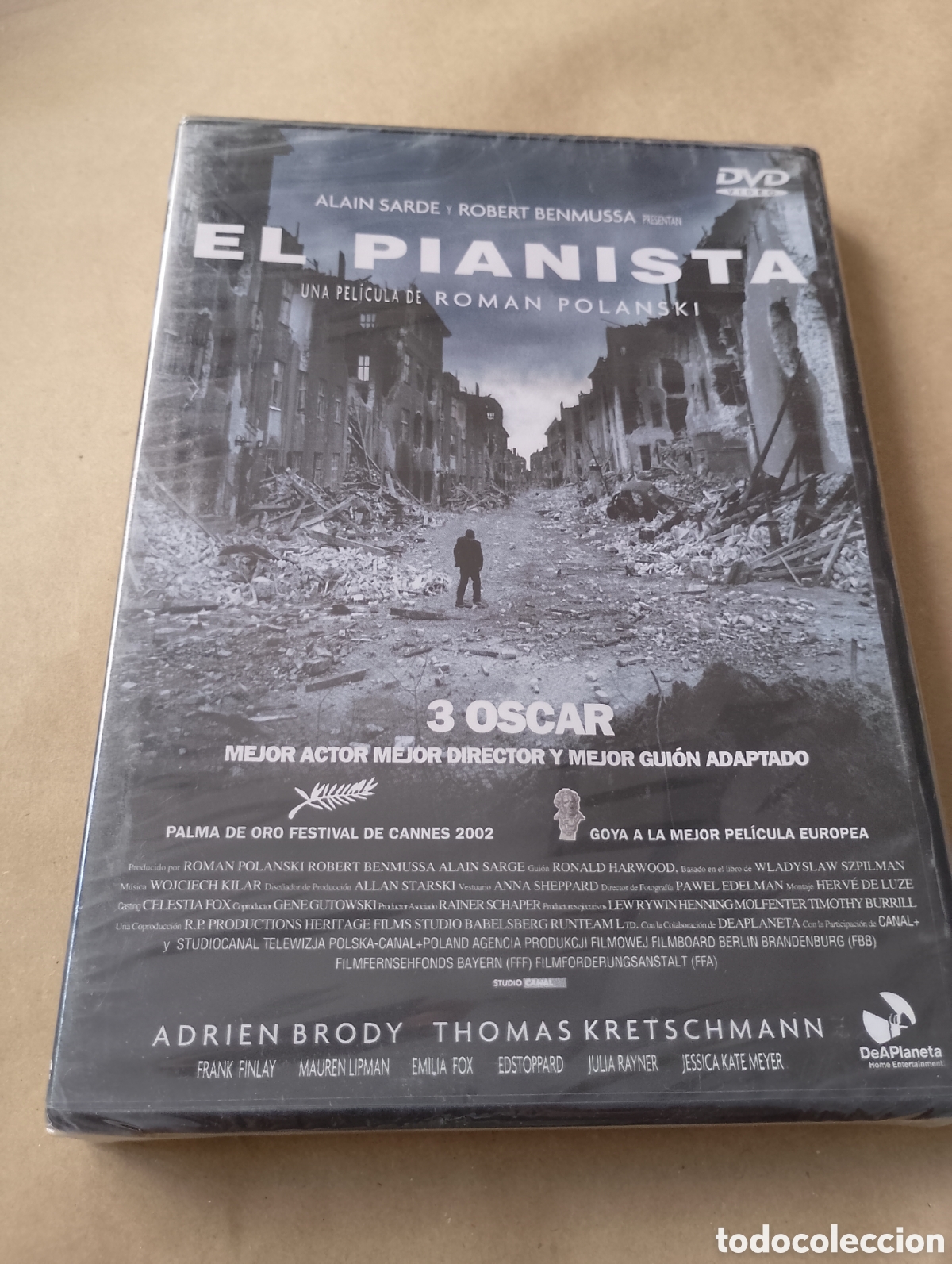 Cinema: Dvd. El pianista. Precintado.