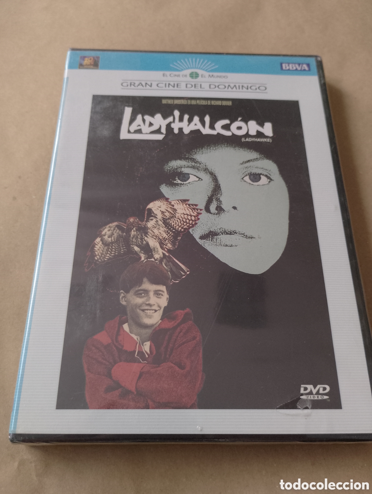 Cinema: Dvd. Lady Halc&oacute;n. Precintado. Con Michelle Pfeiffer y Mathew Broderick. Cl&aacute;sico de la fantas&iacute;a.