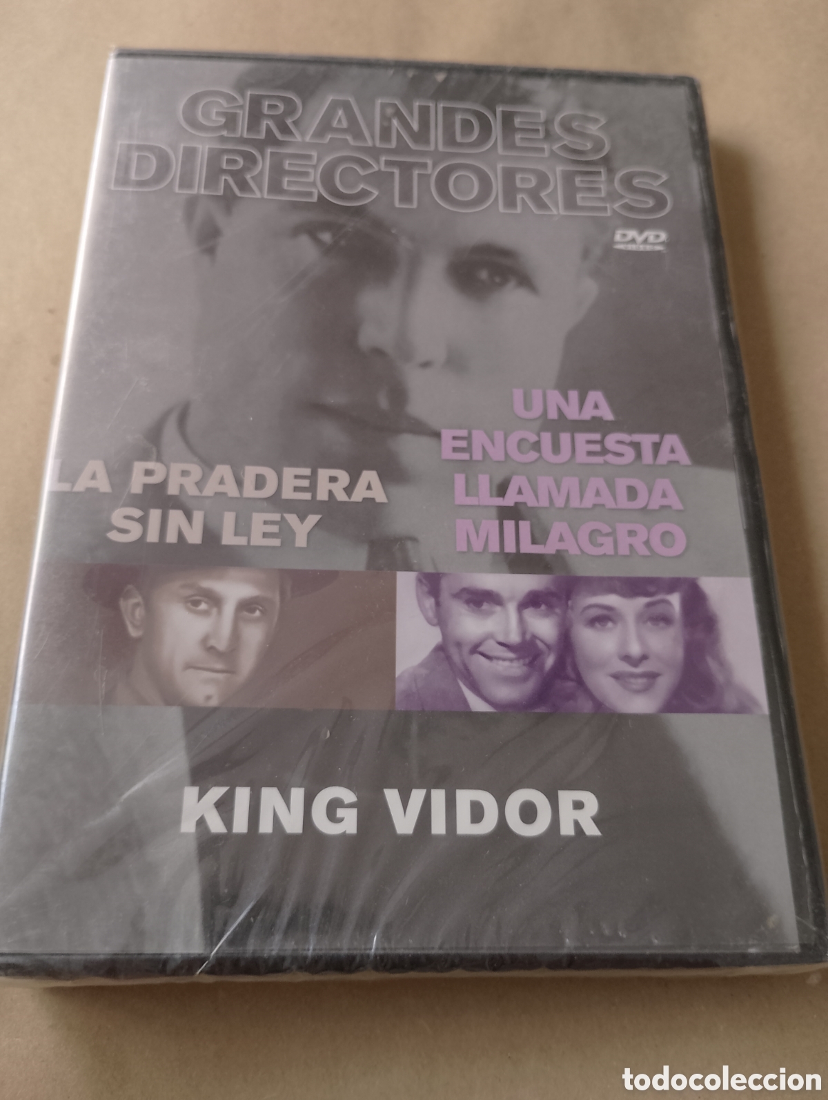 Cine: Dvd. King Vidor. LA pradera sin ley + Una encuesta llamada milagro. Precintado.