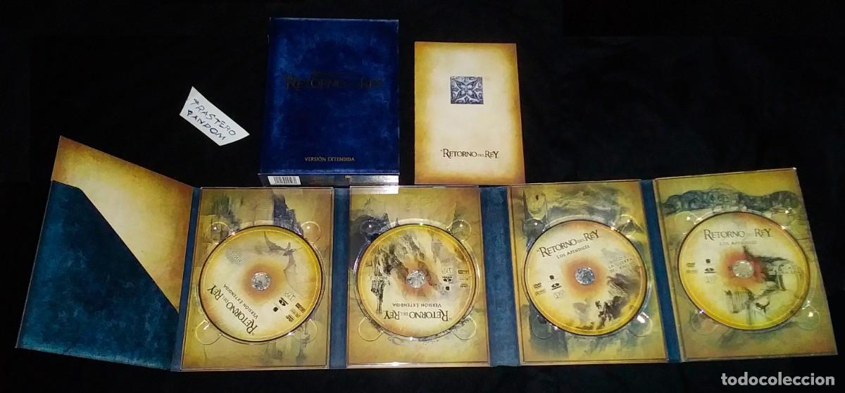 Cine: EL SE&Ntilde;OR DE LOS ANILLOS EL RETORNO DEL REY VERSION EXTENDIDA DVD