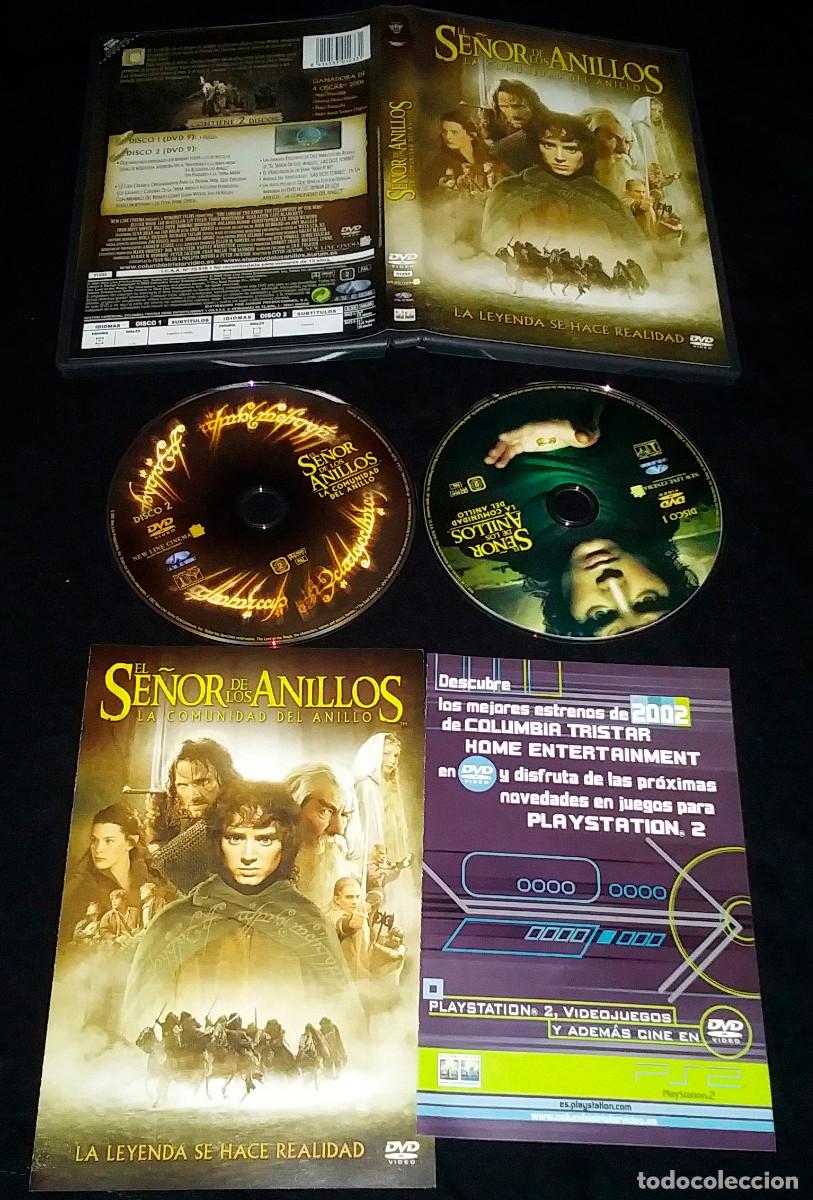 Cine: EL SE&Ntilde;OR ANILLOS LA COMUNIDAD DEL ANILLO DVD ESPA&Ntilde;A