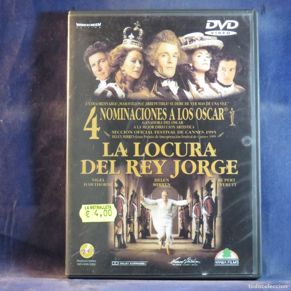 Cine: LA LOCURA DEL REY JORGE - DVD