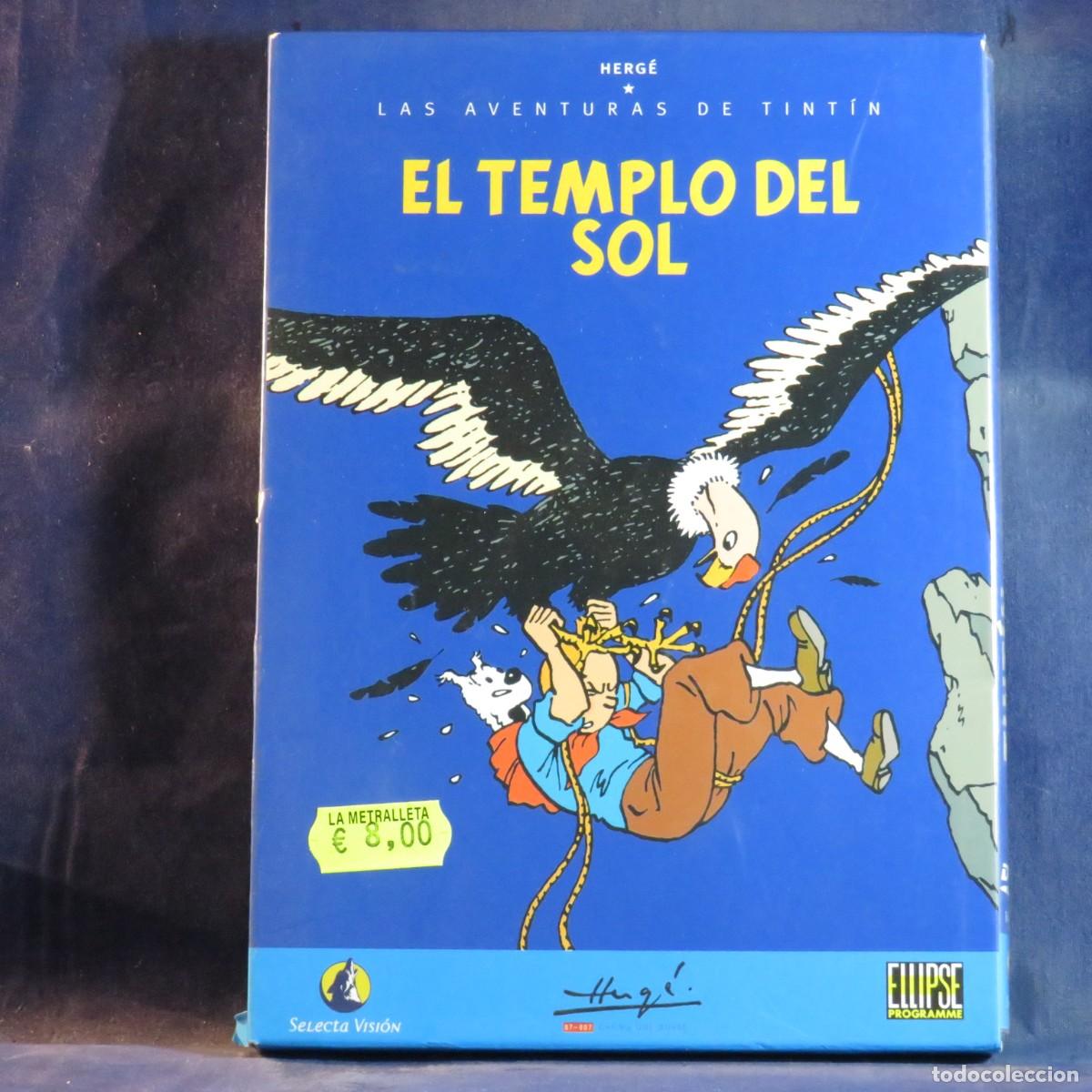 Cine: LAS AVENTURAS DE TINT&Iacute;N, EL TEMPLO DEL SOL - DVD