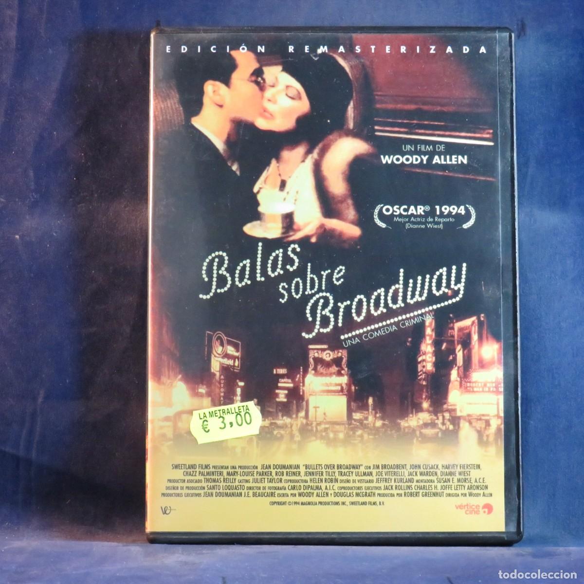 Cine: BALAS SOBRE BROADWAY - DVD