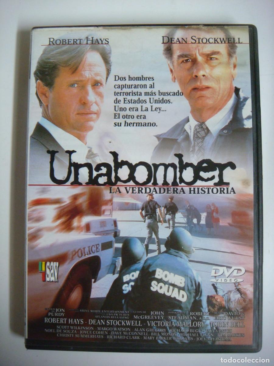 Cine: D.V.D. DE UNABOMBER CON ROBERT HAYS-CAJ-N&ordm;-3