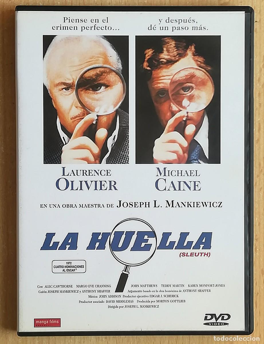 Cine: TODODVD: La huella (Laurence Olivier, Michael Caine, Alec Cawthorne, John Matthews, Eve Channing)