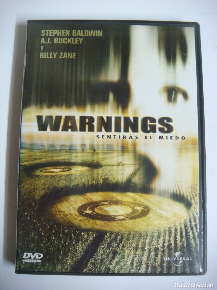 Cine: D.V.D. DE WARNINGS SENTIRAS EL MIEDO CON STEPHEN BALDWIN-CAJ-N&ordm;-2