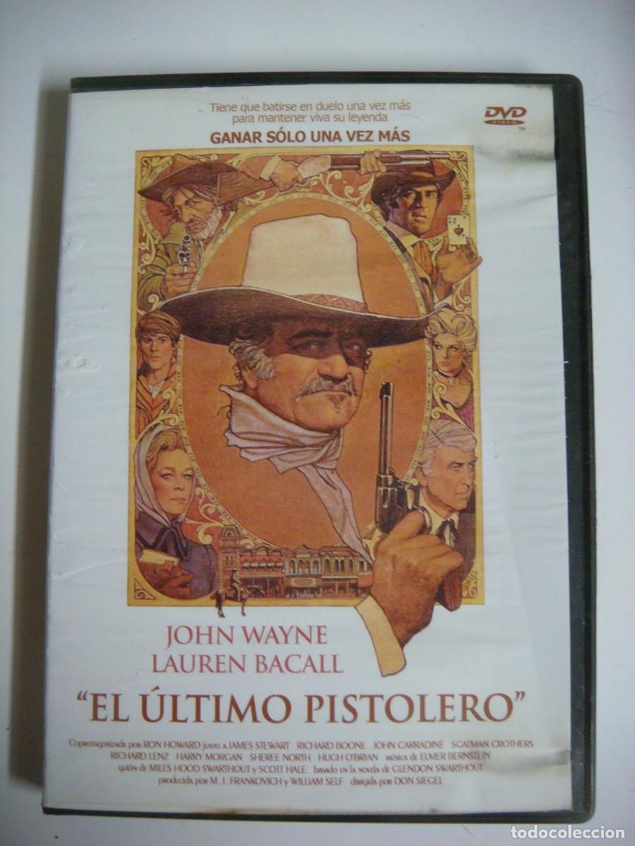 Cine: D.V.D. DE EL ULTIMO PISTOLERO CON JOHN WAYNE-CAJ-N&ordm;-2