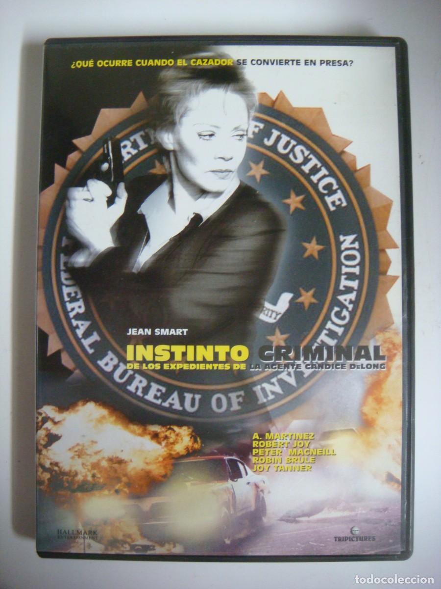 Cine: D.V.D. DE INSTINTO CRIMINAL CON JEAN SMART-CAJ-N&ordm;-2