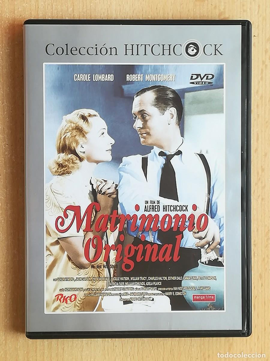 Cine: TODODVD: Matrimonio original. Alfred Hitchcock, 1941. Carole Lombard, Robert Mongomery.