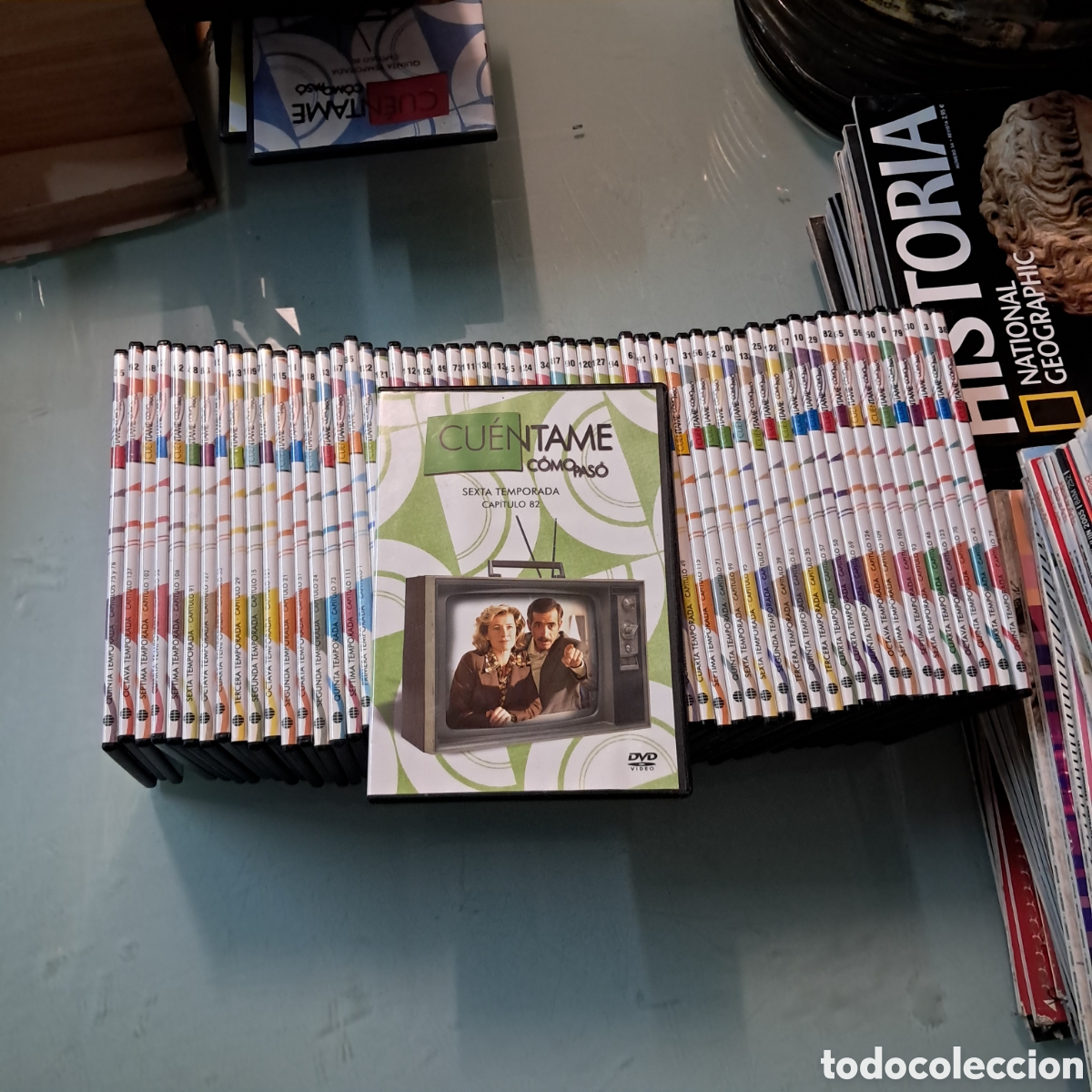 Cine: Lote de dvd Cu&eacute;ntame como pas&oacute;, 74 dvd