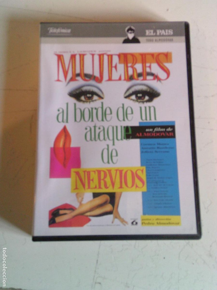 Cine: DVD Pelicula Cine Mujeres al borde de un ataque de nervios