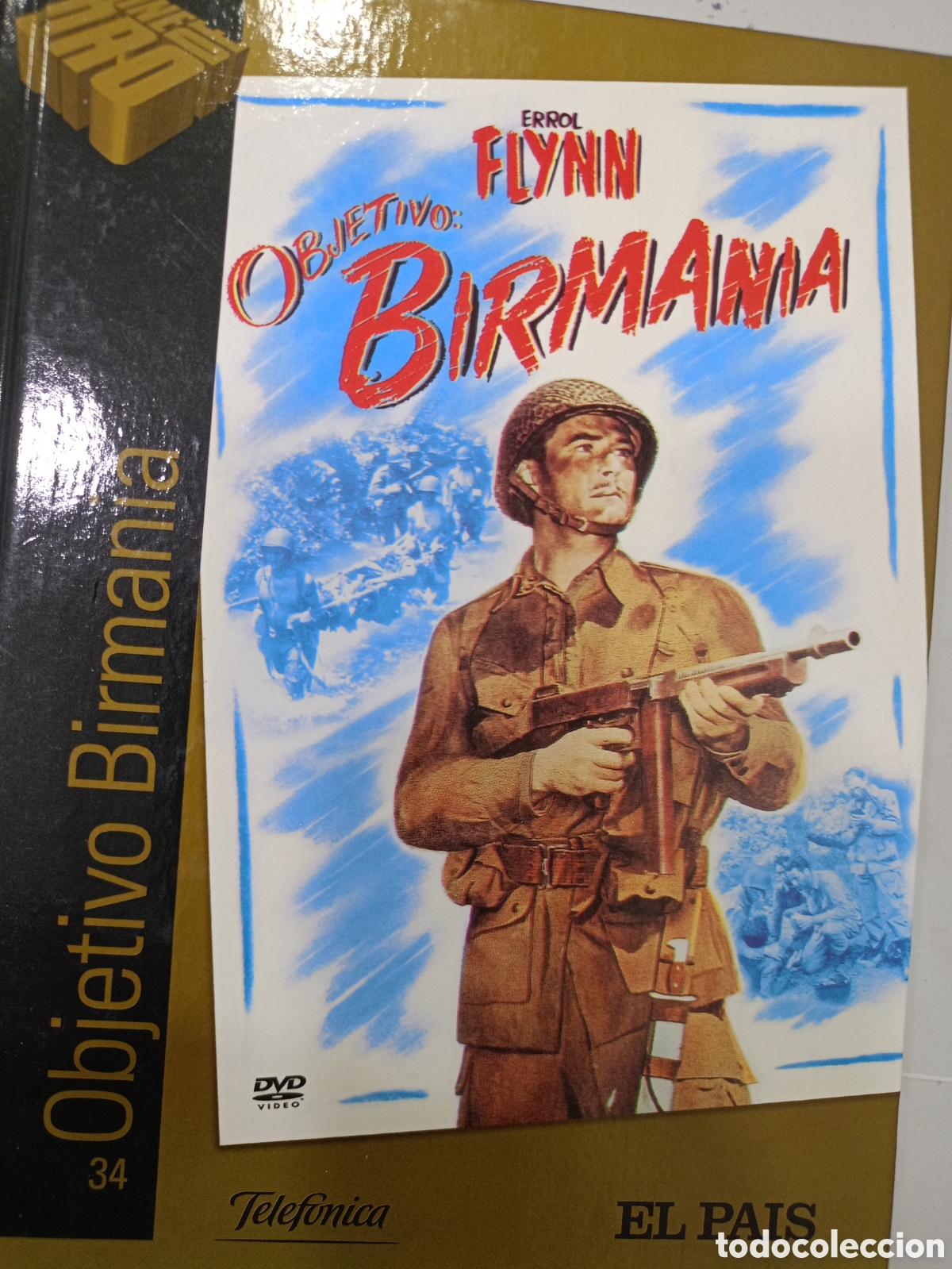 Cine: DVD+ libro Objetivo Birmania -
