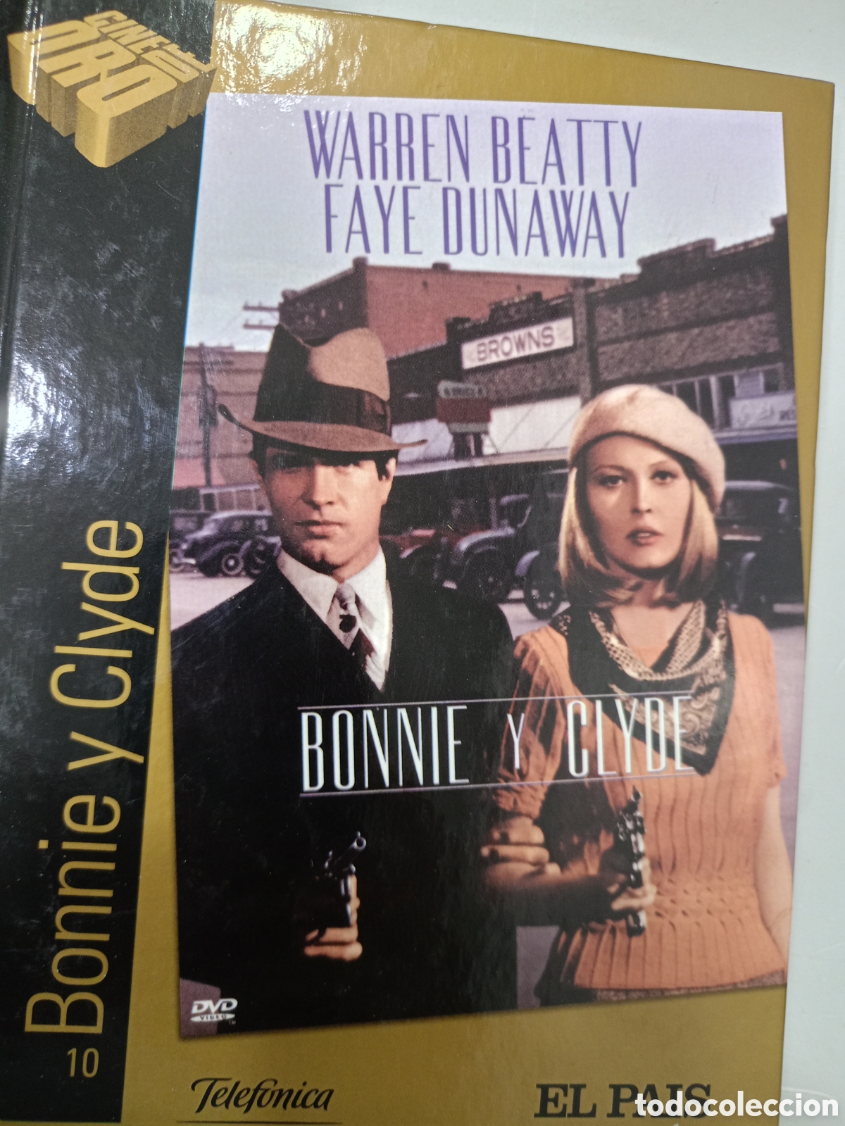 Cine: DVD + libro Bonnie y Clyde -