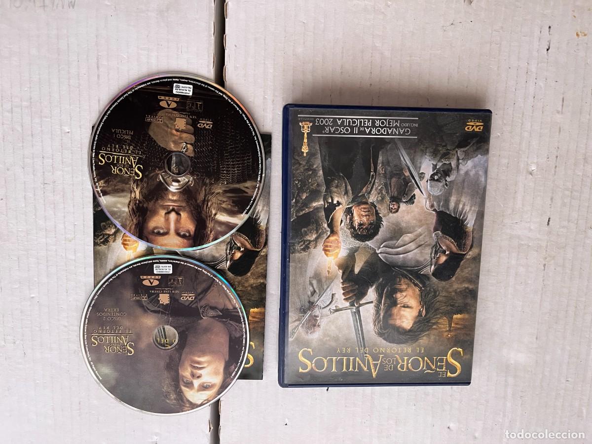 Cine: EL SE&Ntilde;OR DE LOS ANILLOS EL RETORNO DEL REY 2 DISCOS - PELICULA DVD KREATEN