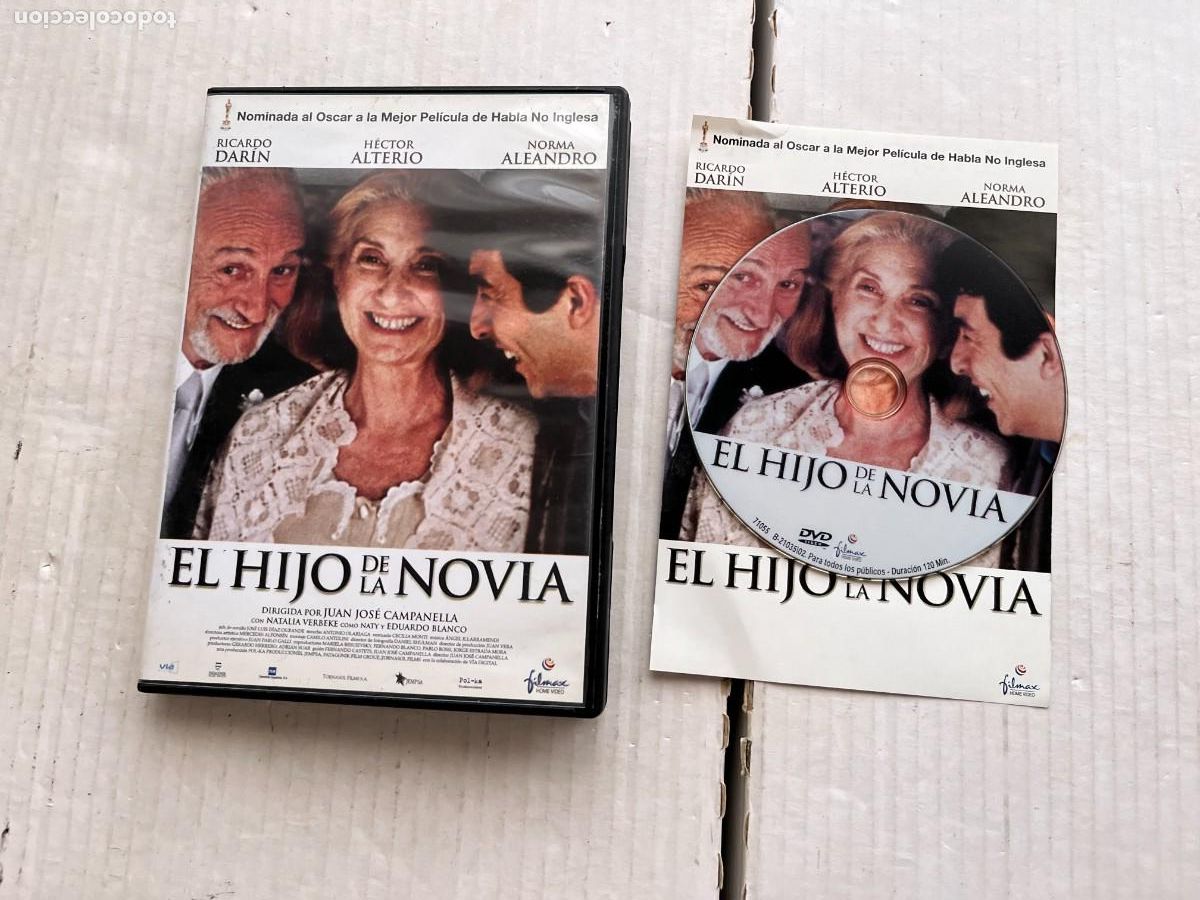 Cine: EL HIJO DE LA NOVIA - PELICULA DVD KREATEN