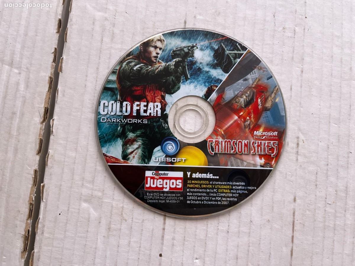 Cine: MICROMANIA COLD FEAR CRIMSON SKIES Y MAS - DEMO PC DVD KREATEN