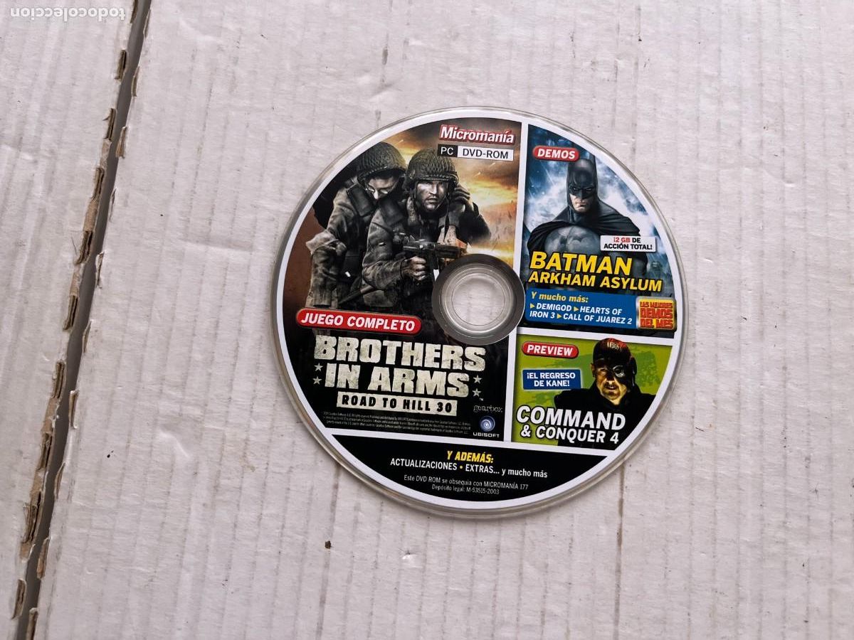 Cine: MICROMANIA BROTHER IN ARMS ROAD TO HILL 30 - DEMO PC DVD KREATEN
