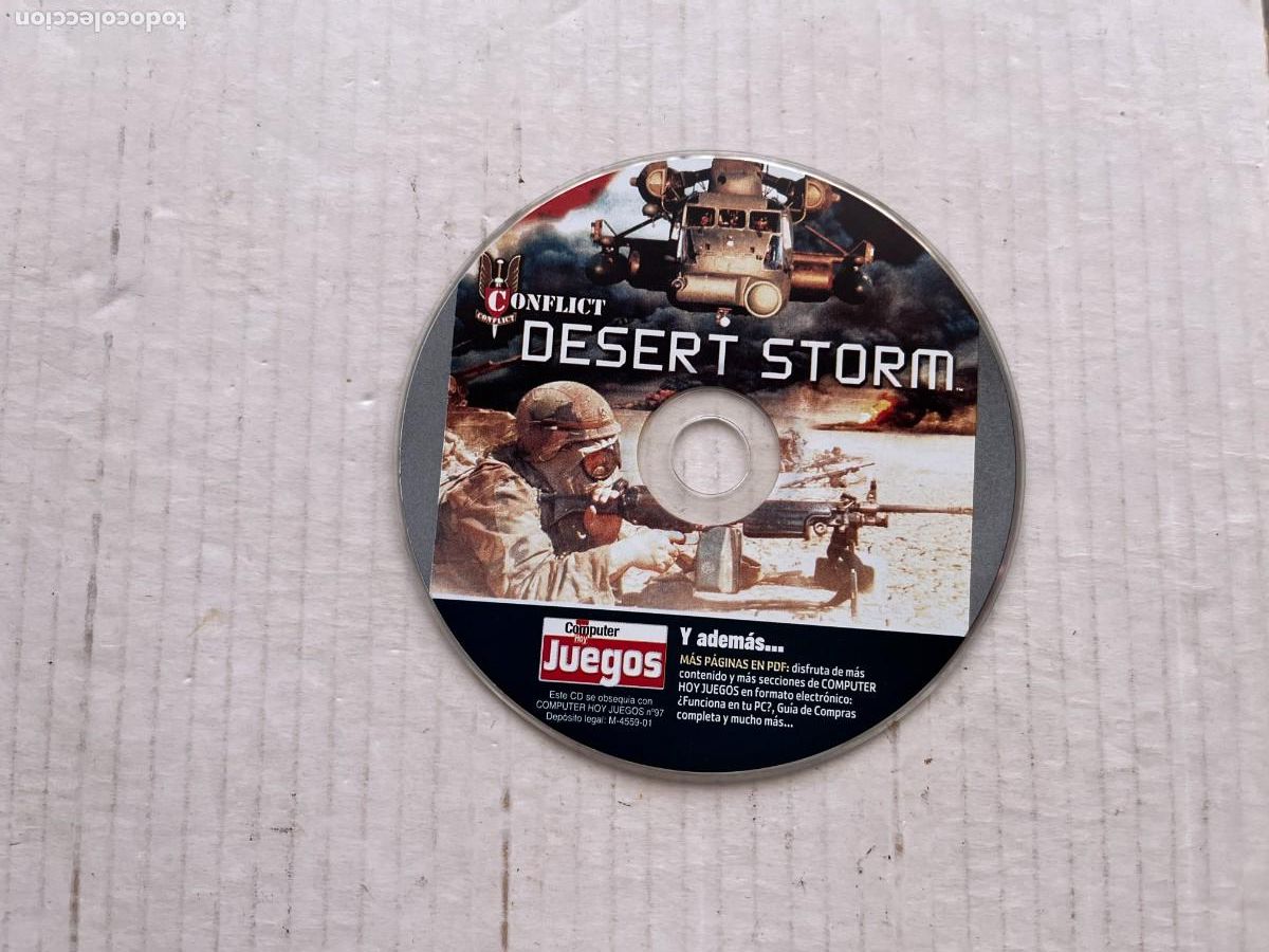 Cine: DESERT STORM CONFLICT COMPUTER JUEGOS - DEMO PC DVD KREATEN