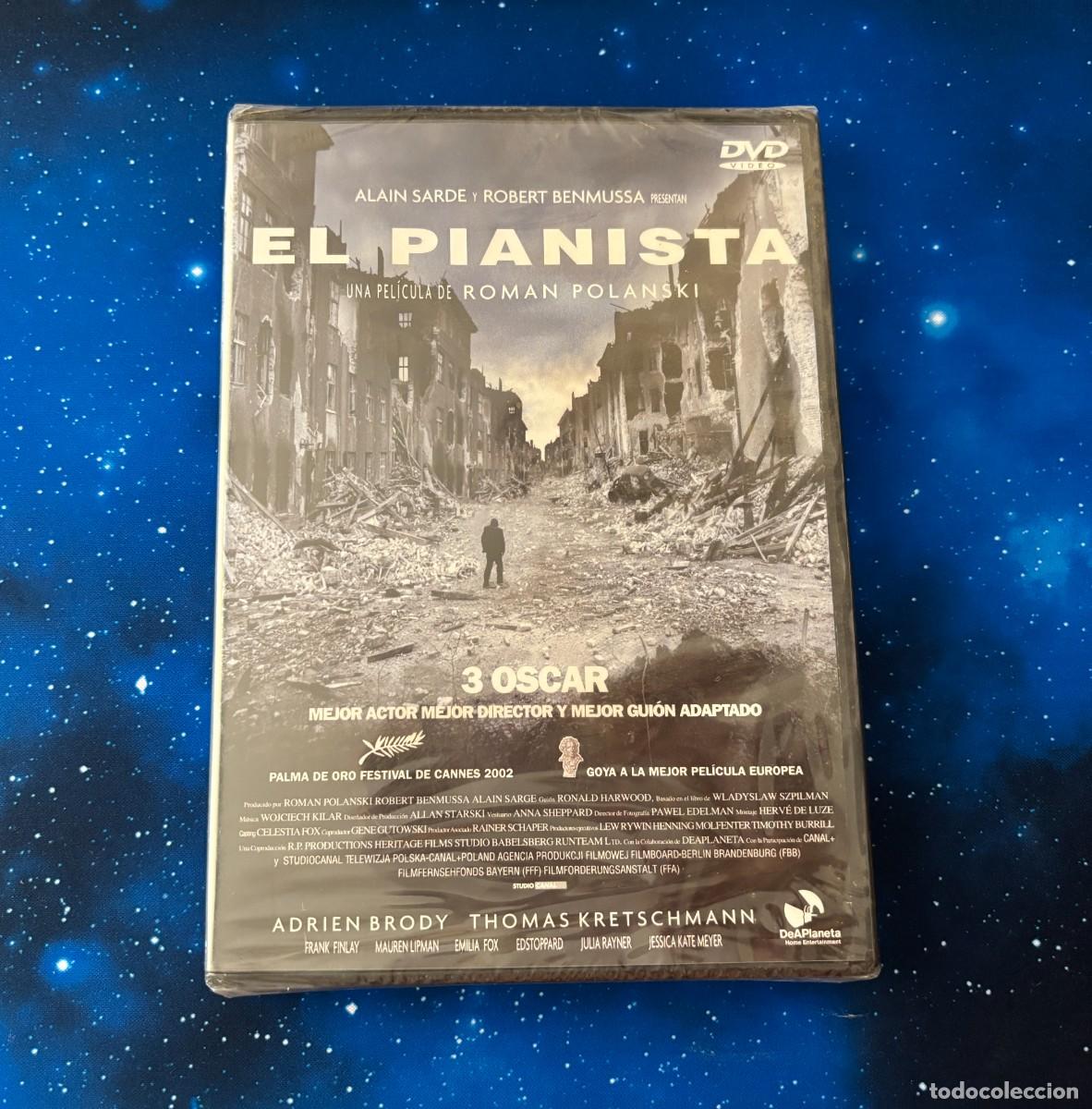 Cine: El Pianista DVD Precintado Edici&oacute;n Espa&ntilde;ola Roman Polanski