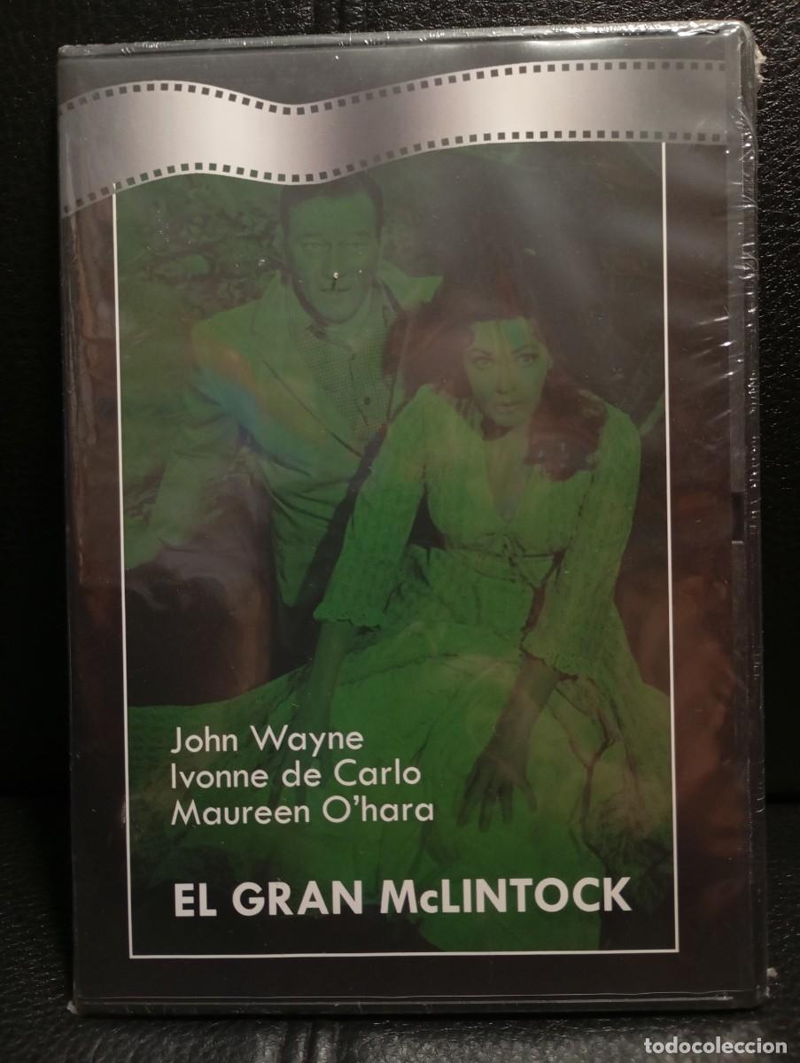 Cine: EL GRAN MCLINTOK - DVD - CAJA FINA - JOHN WAYNE - MAUREEN O'HARA - IVONNE DE CARLO